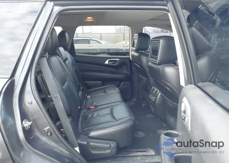 2014 Nissan Pathfinder Platinum from USA, damaged, VIN 5N1AR2MM0EC683404